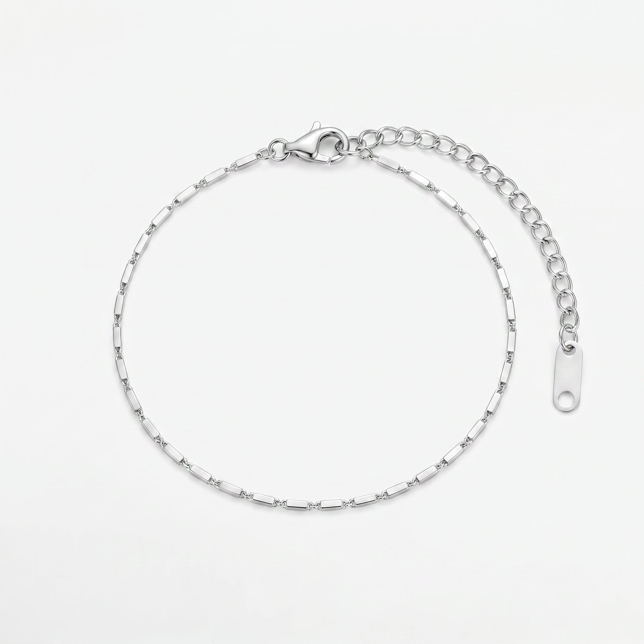 Classic Cable Bar Armbånd Sølv