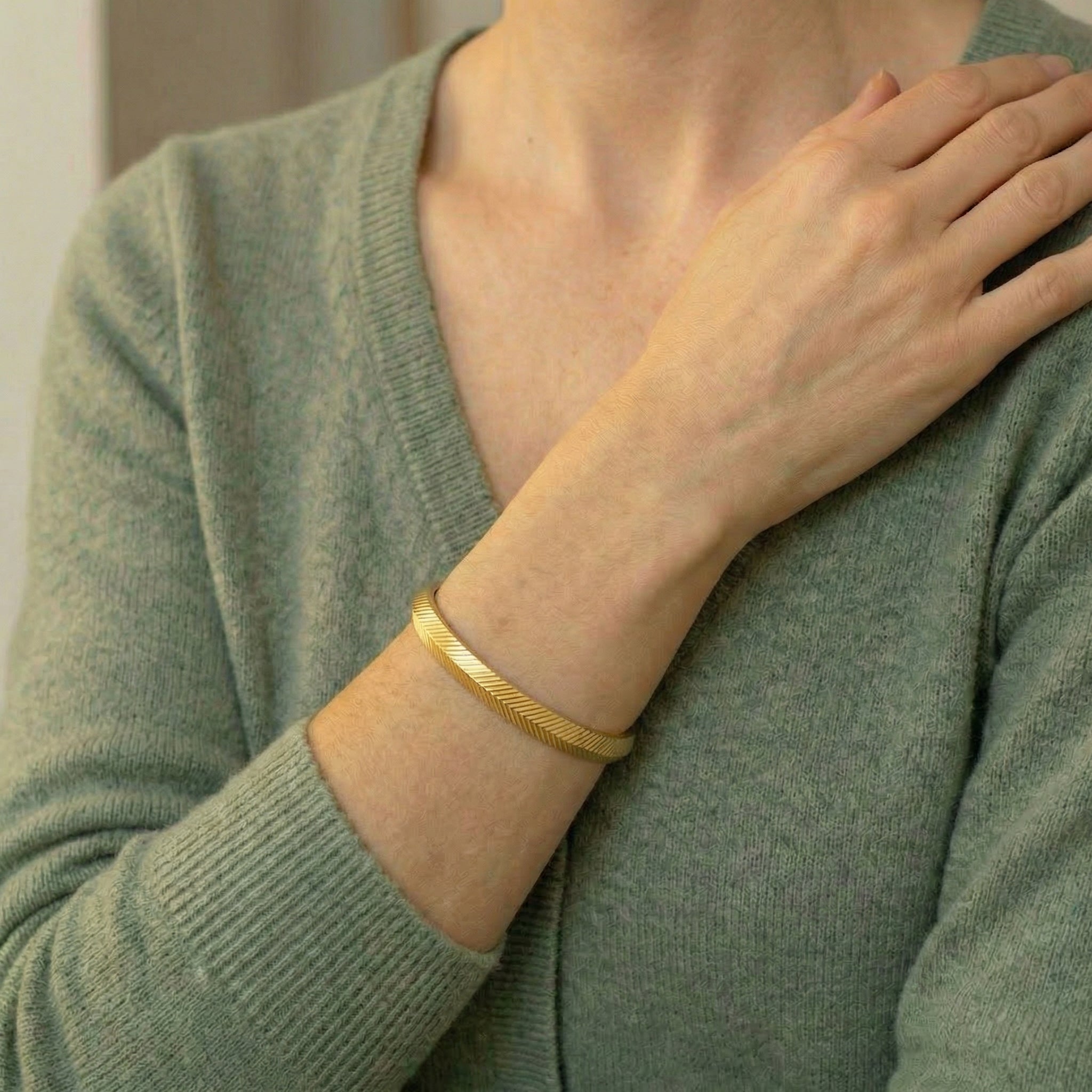 Sun Statement Bangle